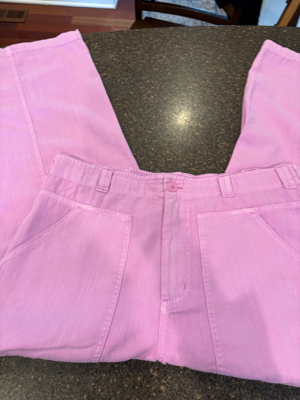 Universal Thread Pink Wide-Leg Jeans